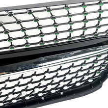 Cargar imagen en el visor de la galería, Autunik Diamond Front Grille Grill For Mercedes Benz W166 ML-Class Facelift 2012-2015 - Chrome/Black