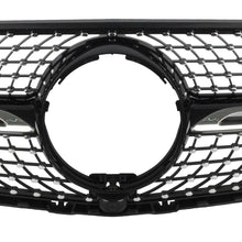 Load image into Gallery viewer, Autunik Diamond Grille for MERCEDES BENZ X253 GLC 2016-2019 W/ith Camera Chrome Black