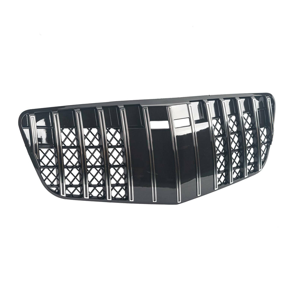 Autunik Maybach Style Grill Front Grille Chrome For Mercedes Benz W211 E-CLASS Facelift 2007-2009 w/o Camera