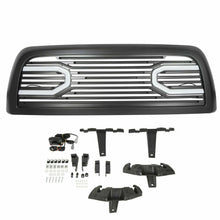 Load image into Gallery viewer, Autunik Big Horn Front Bumper Grille Grill Shell w/ LED Lights for Dodge Ram 2500 3500 2010-2018