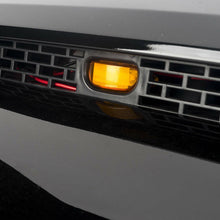 Cargar imagen en el visor de la galería, Gloss Black Front Hood Bulge Grille w/ Lights For Toyota Tundra 2014-2021