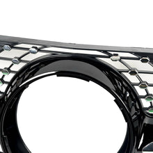 Laden Sie das Bild in den Galerie-Viewer, Autunik Diamond Front Grille Grill For Mercedes Benz W166 ML-Class Facelift 2012-2015 - Chrome/Black