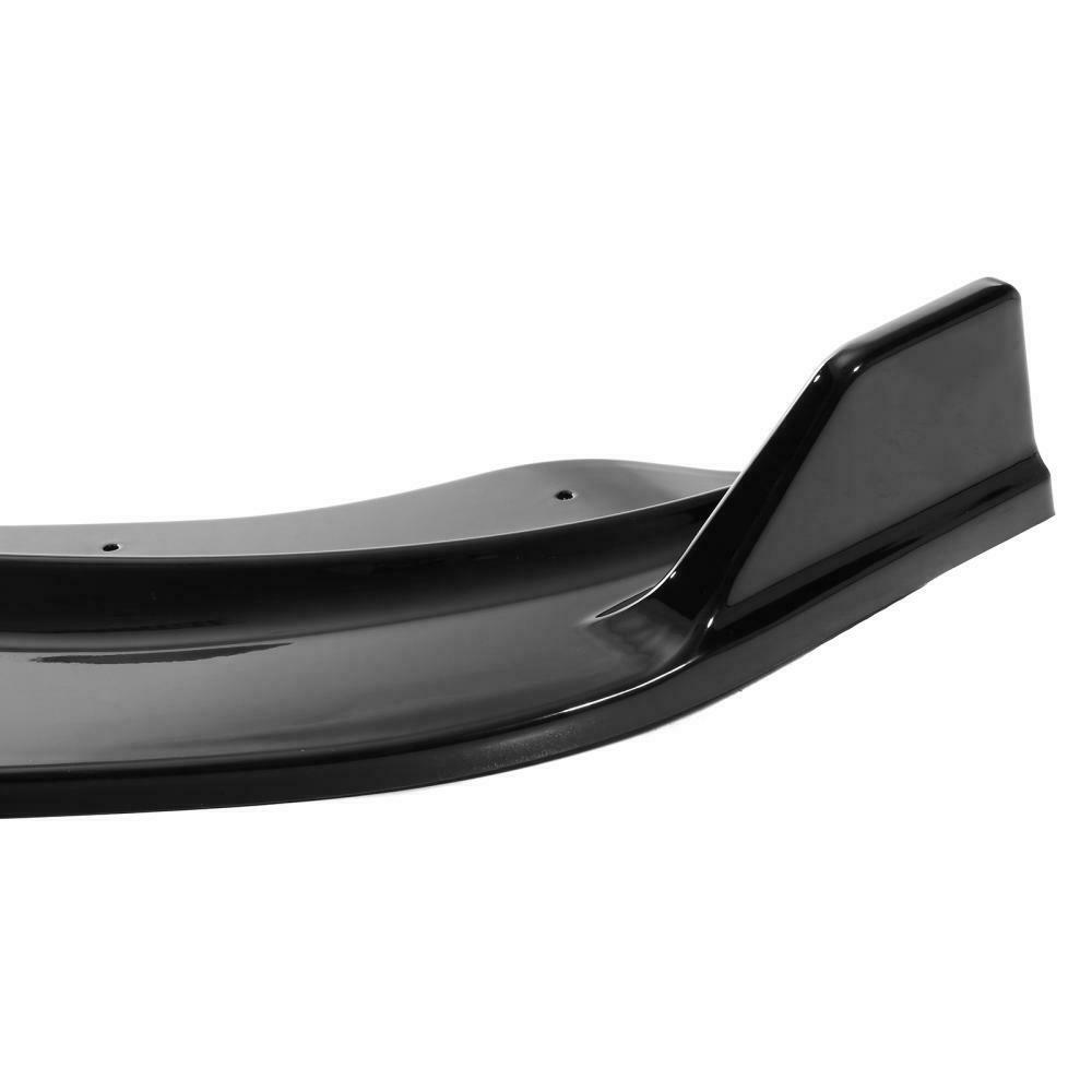 Autunik Glossy Black Front Bumper Lip Spoiler Splitters for Tesla Model Y 2020-2022