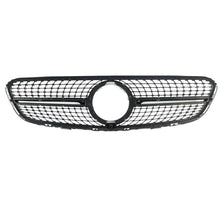 Load image into Gallery viewer, Autunik Diamond Style Front Bumper Grill Grille For Mercedes-Benz X253 GLC 2015-2019 Silver