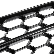 Cargar imagen en el visor de la galería, Chrome Black Front Fog Light Cover Lower Grille For 08-12 Audi S4 B8 A4 S-Line