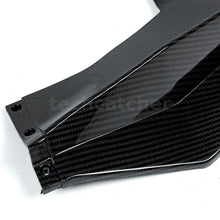 Cargar imagen en el visor de la galería, Autunik Carbon Fiber Look Front Lip Spoiler Splitter For BMW 4 Series G22 G23 M Sport Bumper 2020-2022