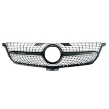 Cargar imagen en el visor de la galería, Autunik Diamond Front Grille Grill For Mercedes Benz W166 ML-Class Facelift 2012-2015 - Chrome/Black