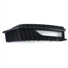 Cargar imagen en el visor de la galería, ALL Black Front Fog Light Cover Grille for 2013-2016 Audi A4 B8.5 S-line S4