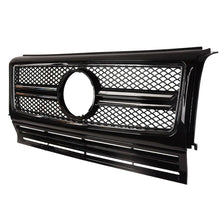 Load image into Gallery viewer, Autunik Honeycomb Front Bumper Grille Grill Black &amp; Chrome Fits 1990-2018 Mercedes Benz W463 G-CLASS