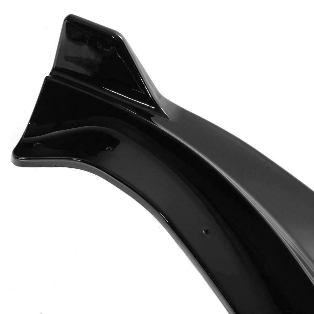 Autunik Glossy Black Front Bumper Lip Spoiler Splitters for Tesla Model Y 2020-2022