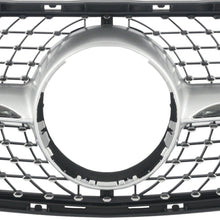 Cargar imagen en el visor de la galería, Autunik Diamond Style Front Grill Grille for Mercedes X156 GLA 2014-2017 w/o Camera - Chrome