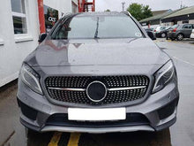 Load image into Gallery viewer, Autunik Diamond Style Front Grill Grille for Mercedes X156 GLA 2014-2017 w/o Camera - Chrome