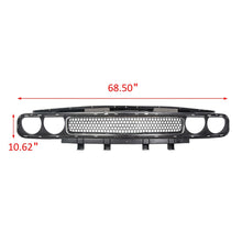 Load image into Gallery viewer, Autunik Front Bumper Grille Upper Grill Black w/ Chrome for Dodge Challenger 2008-2014