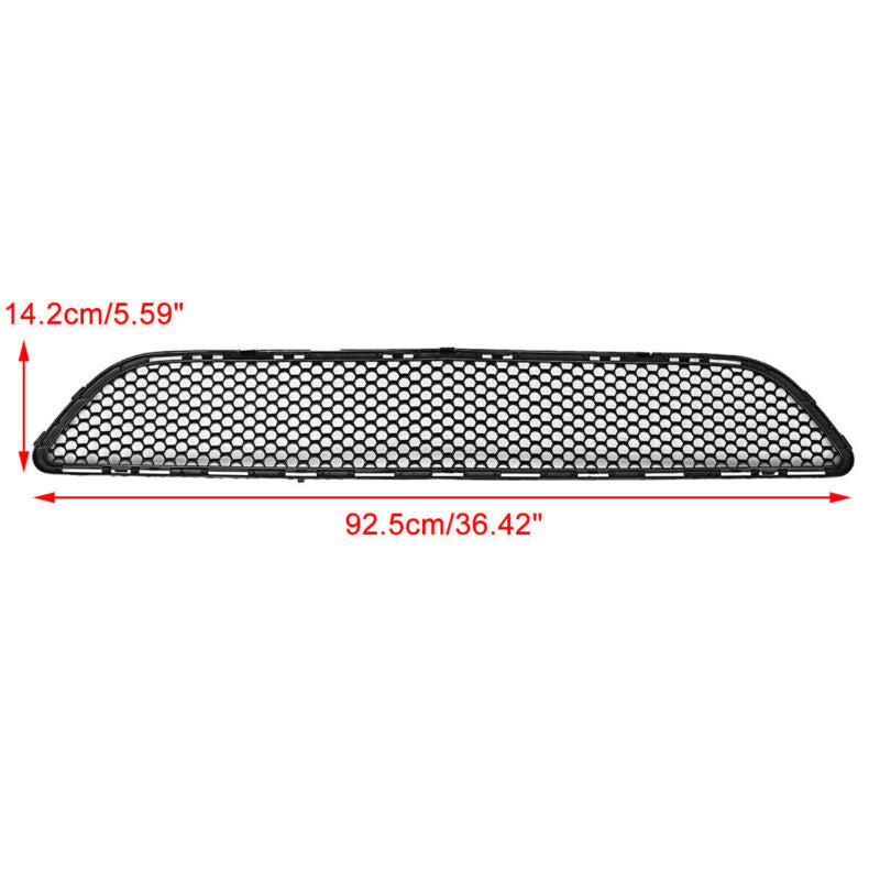 For 2007-2011 Mercedes-Benz C-Class AMG W204 Front Lower Bumper Mesh Grille Grill