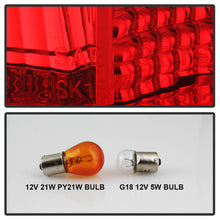 Laden Sie das Bild in den Galerie-Viewer, Autunik Red/Clear Rear Tail Lights Brake Lamps 1992-1998 BMW 3-Series E36 Sedan 318i 325i 328i 320I M3