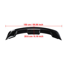 Load image into Gallery viewer, Autunik Glossy Black Rear Trunk Spoiler Wing For Ford Mustang GT500 GT350 Coupe 2015-2023