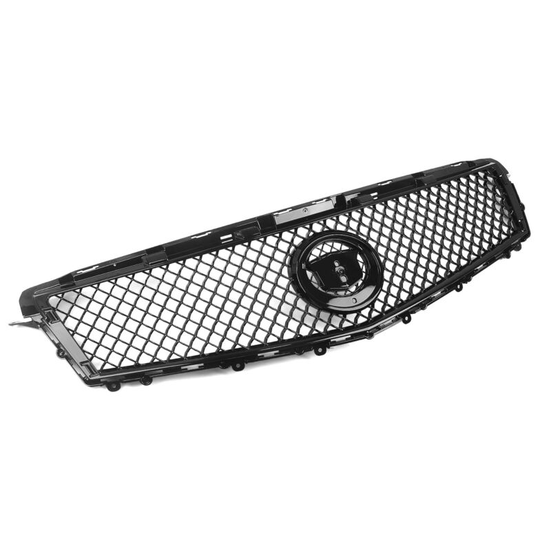 Honeycomb Black Front Bumper Grill Grille Mesh For Cadillac ATS 2013-2014