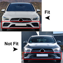 Load image into Gallery viewer, Autunik For 2020-2023 Mercedes CLA C118 AMG Sport Front Bumper Lip Splitter Canards Trim Glossy Black