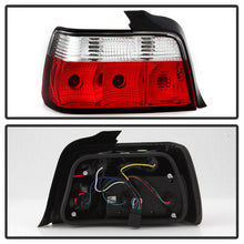 Cargar imagen en el visor de la galería, Autunik Red/Clear Rear Tail Lights Brake Lamps 1992-1998 BMW 3-Series E36 Sedan 318i 325i 328i 320I M3