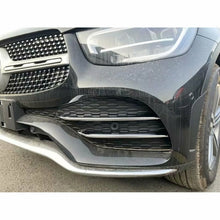 Cargar imagen en el visor de la galería, Autunik Chrome Front Corner Mesh Grill Molding Cover Trim Fits Mercedes Benz GLC 2020-2022