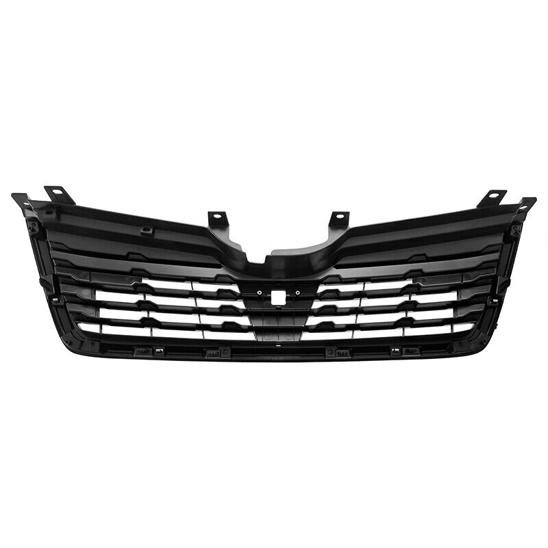 Autunik Front Upper Grille Grill Set w/Chrome Tirm for Subaru Forester  2019-2021