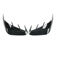 Laden Sie das Bild in den Galerie-Viewer, Gloss Black Rear Bumper Side Vent Splitter for BMW 3-Series G20 m340i 330i M-Sport 2019-2022