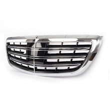 Laden Sie das Bild in den Galerie-Viewer, Silver Front Bumper Grille MayBach Style For Mercedes Benz S-Class W222 Sedan 2014-2020
