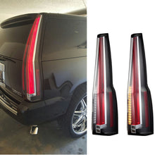 Laden Sie das Bild in den Galerie-Viewer, LED Tail Lights For 2007-2014 GMC Yukon Chevrolet Tahoe Suburban Red Clear Lens
