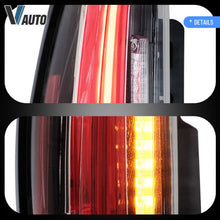 Charger l&#39;image dans la galerie, LED Tail Lights For 2007-2014 GMC Yukon Chevrolet Tahoe Suburban Red Clear Lens