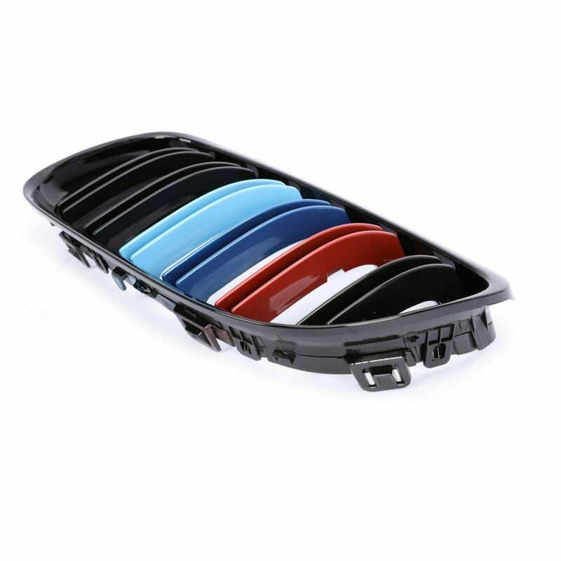 Autunik M-Color Front Kidney Grill for BMW E90 E91 4DR Sedan LCI 2009-2011