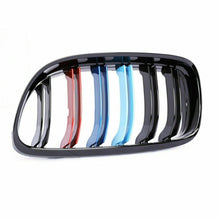 Laden Sie das Bild in den Galerie-Viewer, Autunik M-Color Front Kidney Grill for BMW E90 E91 4DR Sedan LCI 2009-2011