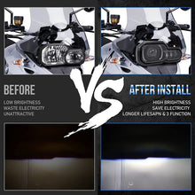 Charger l&#39;image dans la galerie, LED DRL Headlight Assembly with Angel Eyes for F650GS/F700GS/F800GS/F800GS