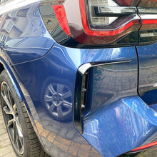 Cargar imagen en el visor de la galería, Autunik Carbon Black Rear Side Air Vent Splitter Cover Trim For BMW X3 G01 X4 G02 M Sport 2022-2023