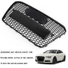 Laden Sie das Bild in den Galerie-Viewer, Autunik For 2013-2016 Audi A5 S5 B8.5 RS5 Style Honeycomb Front Bumper Grill Grille