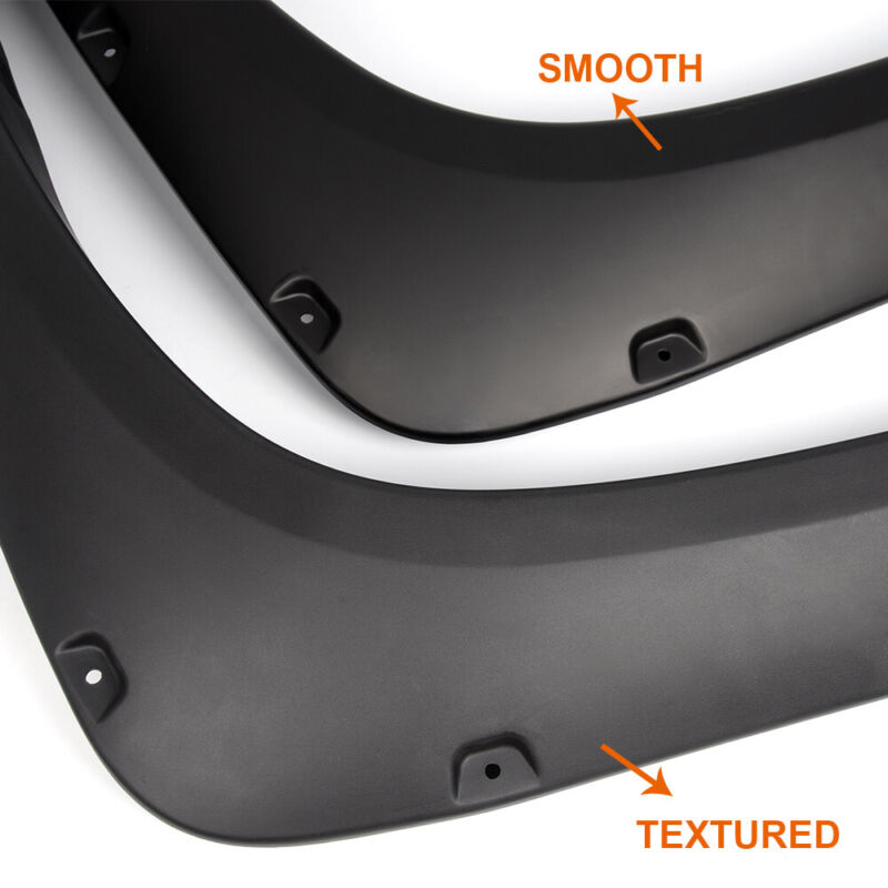 Autunik For 2014-2021 Toyota Tundra Wheel Fender Flares Pocket Rivet Style 4PCS