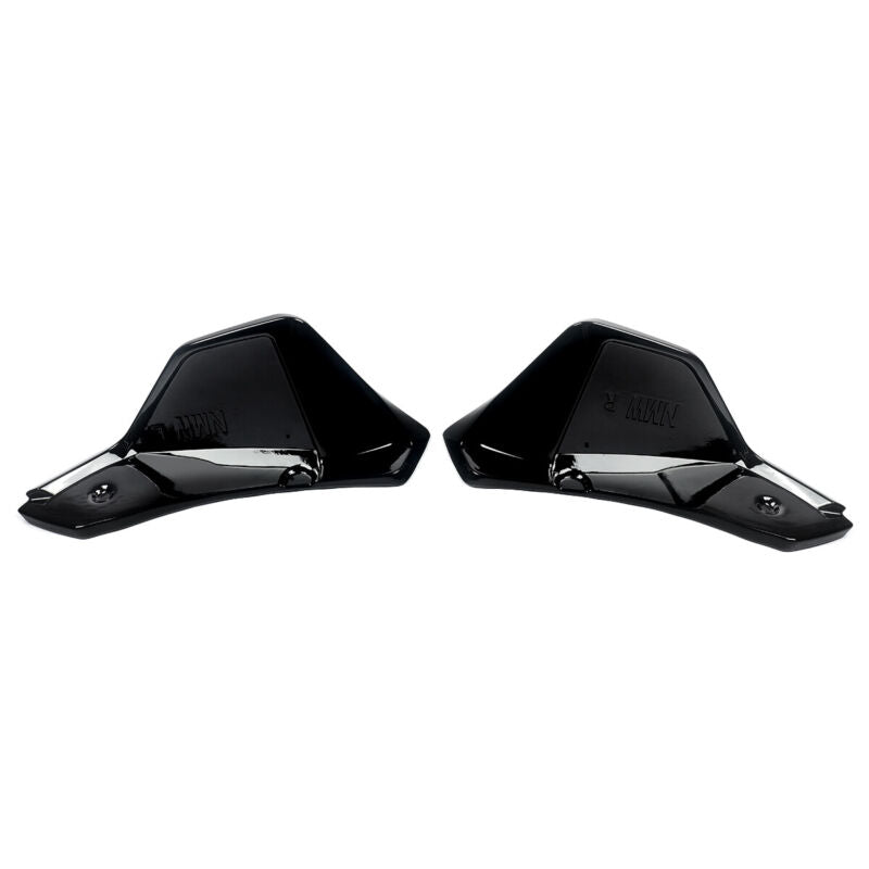 Autunik AG Style Gloss Black Rear Bumper Side Corner Aprons Spats For 2020-23 Toyota Supra A90