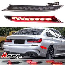 Load image into Gallery viewer, Smoke Rear Reflector Light Turn Signal Brake Lamps for BMW G20 3-Series M-Sport 2019-2022