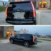 Load image into Gallery viewer, LED Tail Lights For 2007-2014 GMC Yukon Chevrolet Tahoe Suburban Red Clear Lens