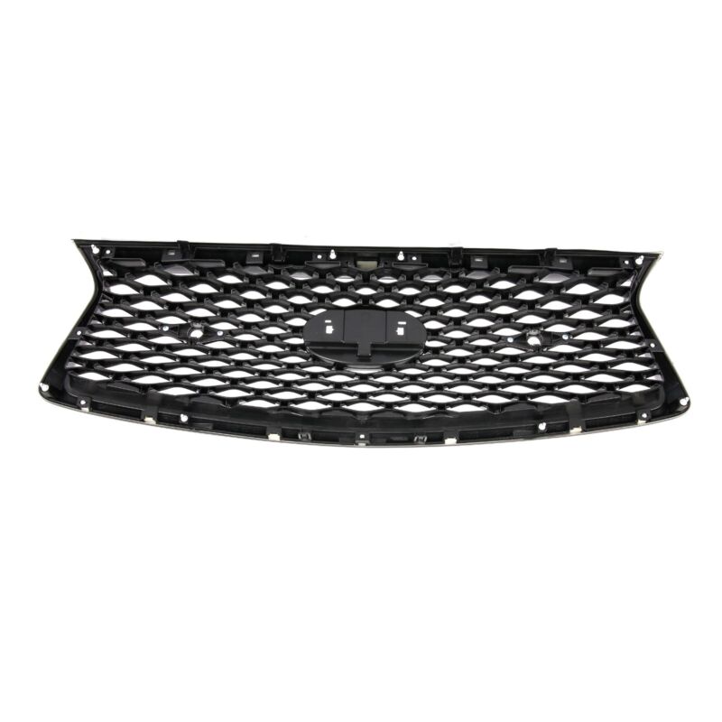 For Infiniti Q50 Sport 2018-2022 Gloss Black Front Upper Grille & Lower Grille