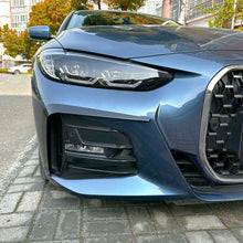 Laden Sie das Bild in den Galerie-Viewer, Gloss Black Front Bumper Side Air Vent Trim For BMW 4 Series G22 G23 G26 M Sport 2021-2023
