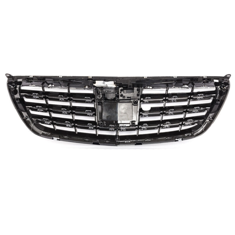 Silver Front Bumper Grille MayBach Style For Mercedes Benz S-Class W222 Sedan 2014-2020