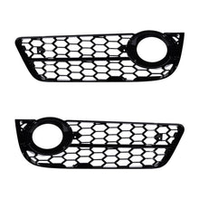 Load image into Gallery viewer, Autunik Front Fog Light Cover Mesh Lower Grille For 2008-2012 Audi A5 Standard Bumper