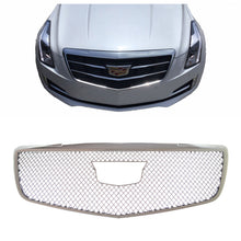Cargar imagen en el visor de la galería, Overlay Chrome Front Bumper Grille for 15-19 Cadillac ATS