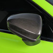 Cargar imagen en el visor de la galería, Real Carbon Fiber Mirror Cover Caps for Audi A3 S3 8Y 2022-2024 Replacement Housing