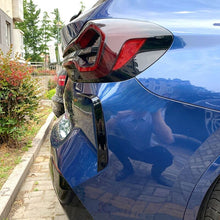 Cargar imagen en el visor de la galería, Autunik Carbon Black Rear Side Air Vent Splitter Cover Trim For BMW X3 G01 X4 G02 M Sport 2022-2023
