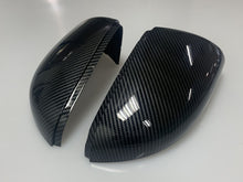 Cargar imagen en el visor de la galería, Carbon Fiber Look Side Mirror Cover Caps Replacement for  2010-2013 VW Golf GTI MK6 GTI TSI TDI