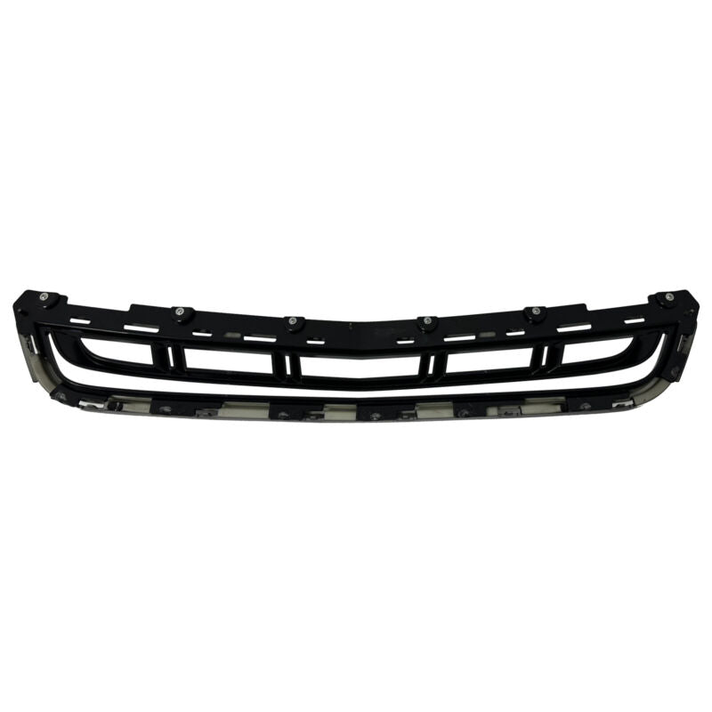 Black Front Upper Grille + Bumper Lower Grill For  Cadillac XTS 2013-2017