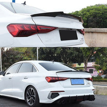 Cargar imagen en el visor de la galería, Glossy Black M4 Style Trunk Spoiler Wing For 2022-2024 AUDI A3 8Y S3 RS3 Sedan