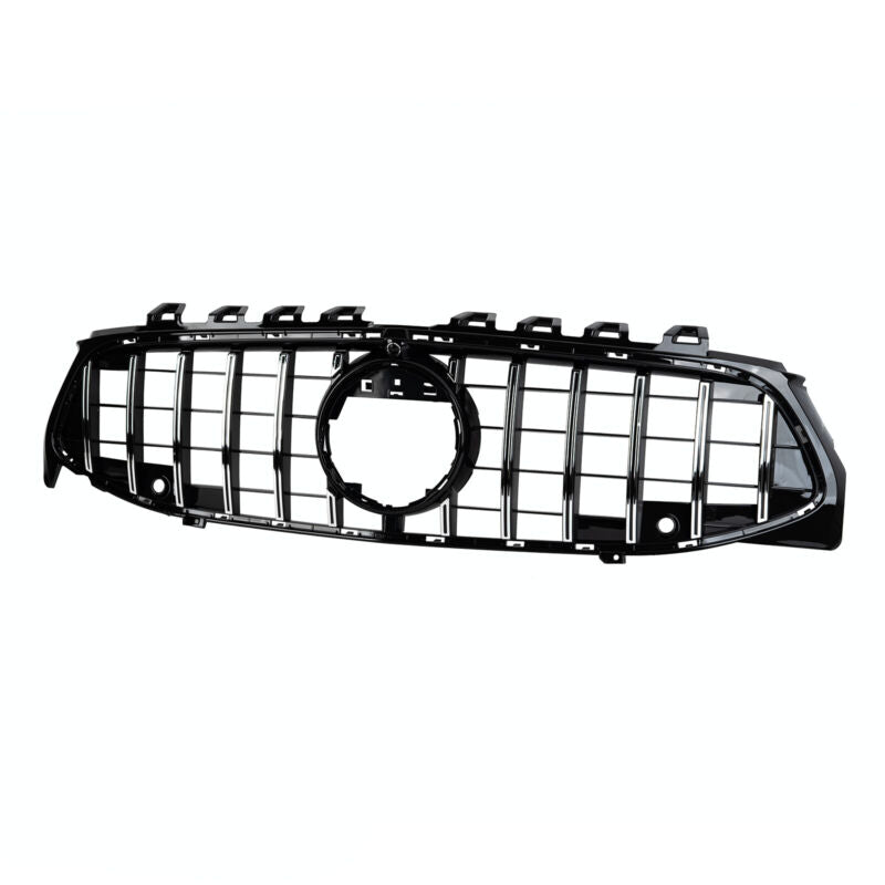 Silver GT Front Grille Grill for 2020-2023 Mercedes Benz CLA C118 W118