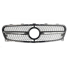Load image into Gallery viewer, For 2018-2020 Mercedes Benz X156 GLA Front Bumper Diamond Grille Black/Chrome